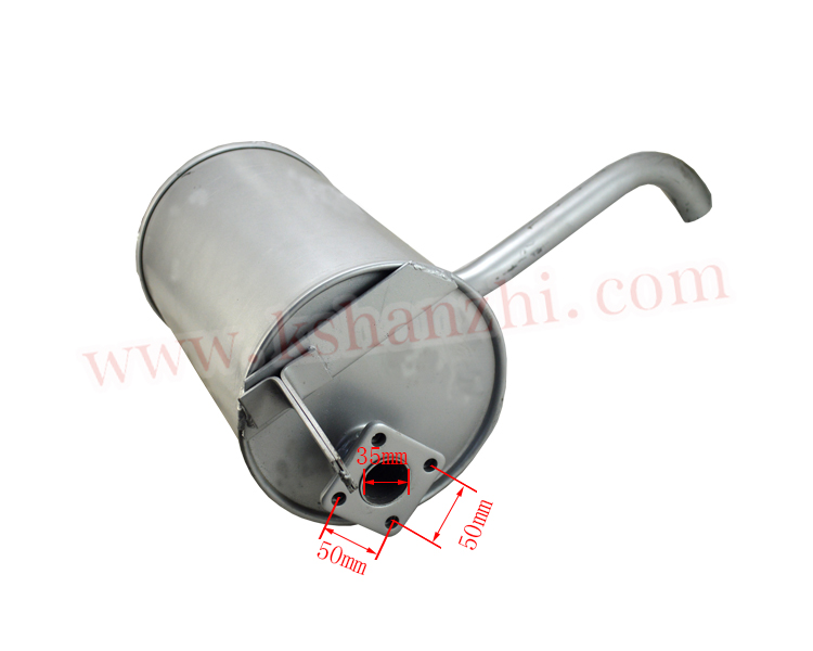 Silencer, Forklift Parts Muffler Used For T3/498, 22N92-30101