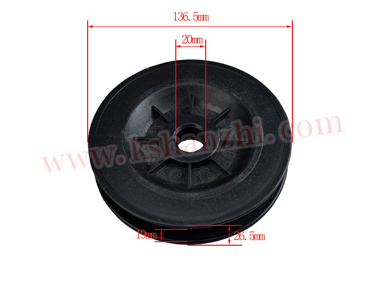 Forklift parts hose pulley used for 7F/8FD30 with OEM:68302-23620-71