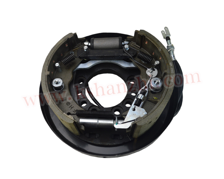 Forklift parts wheel brake assembly left used for CPCD50, XB450-113000-000