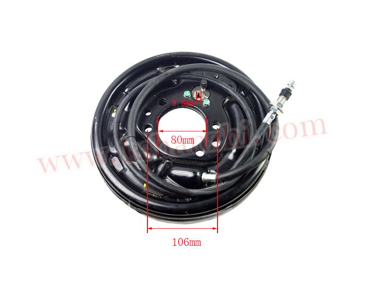 Forklift genuine original parts wheel brake assyembly left used for F16D with OEM:91B46-10300