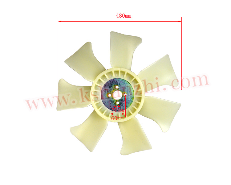 Forklift part fan blade plastic used for TB42/S6E with OEM: 21060-K8460